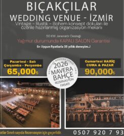 Bıçakçılar Wedding Venue – İzmir